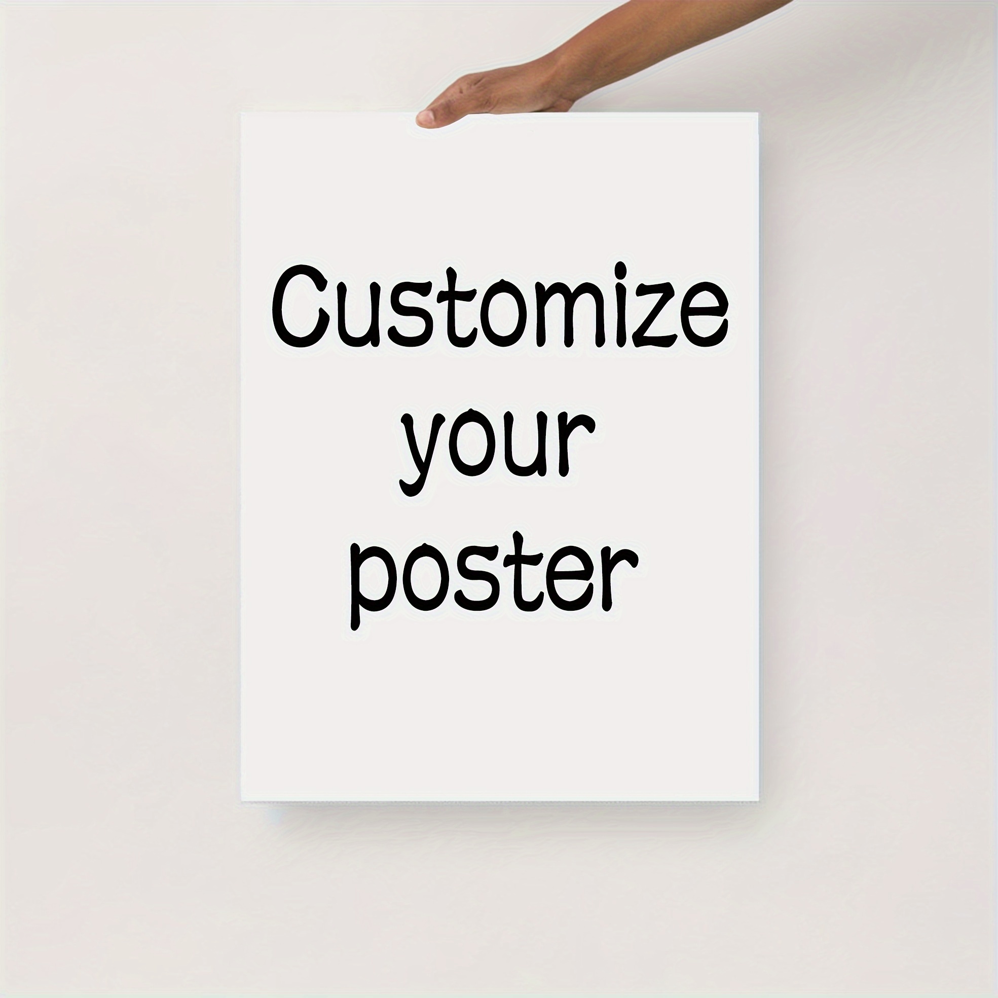 Photography Poster - Custom Canvas Printing Personalized Photo Suitable