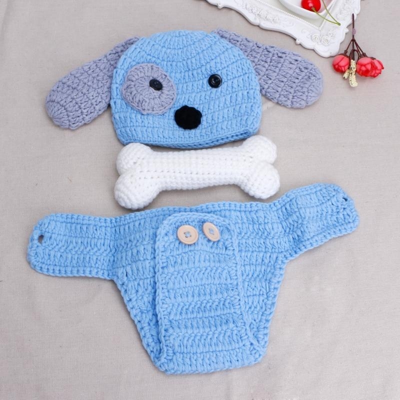 Photography Outfits - 3 Pcs/Set Newborn Photography Prop Hat