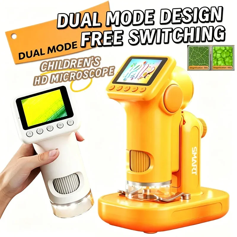 Photography Grid - P02 1600X Handheld Microscope 2-inch Screen