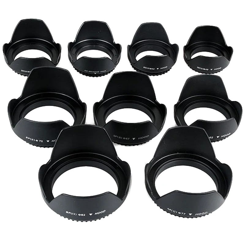 Lens Hood Petal - 49mm 52mm 55mm 58mm 62mm 67mm