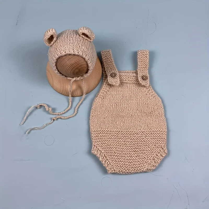 Photography Outfits - Crochet Knitted Baby Photography Costume Newborn