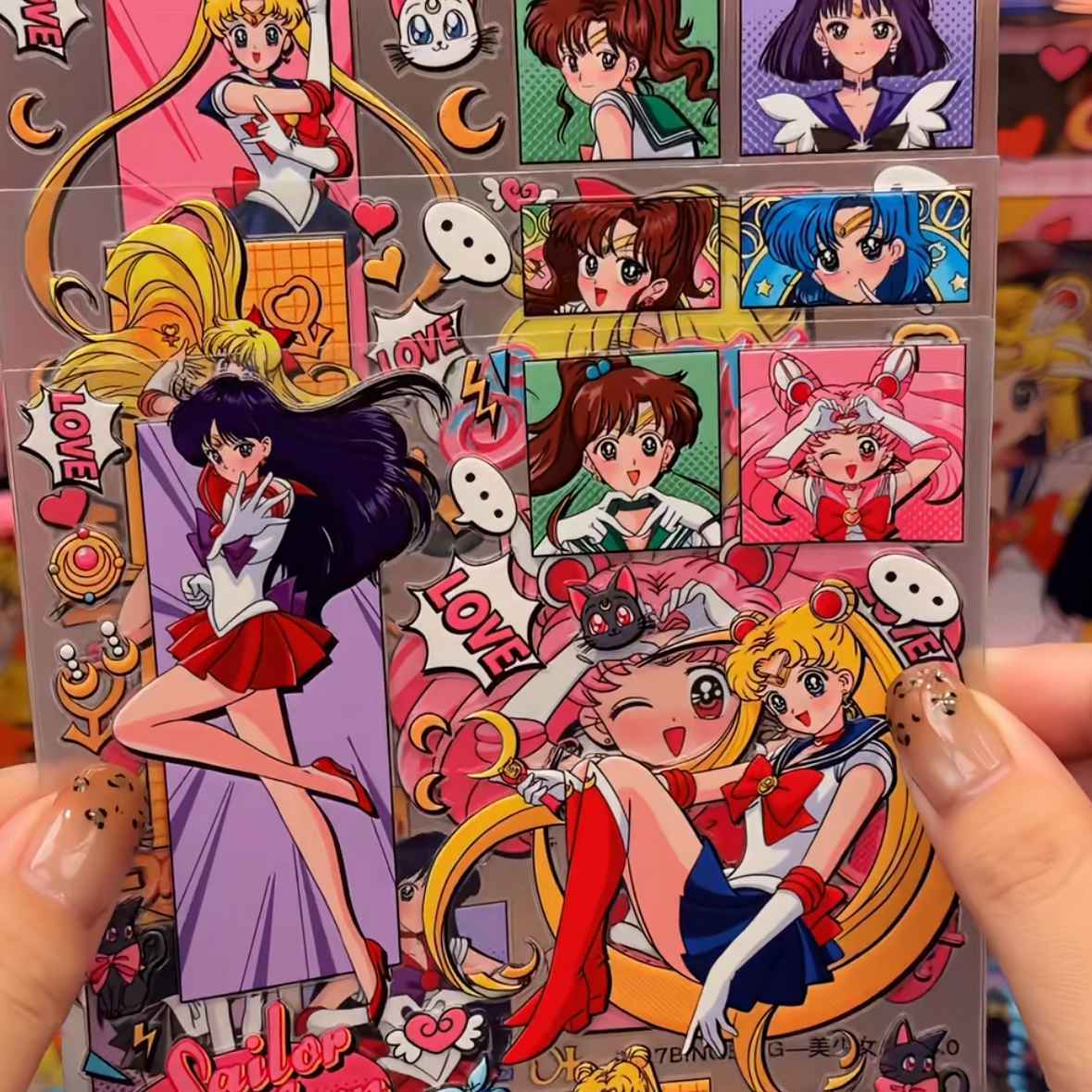 Photography Journalism - Sailor Moon jelly 3D 5D planner