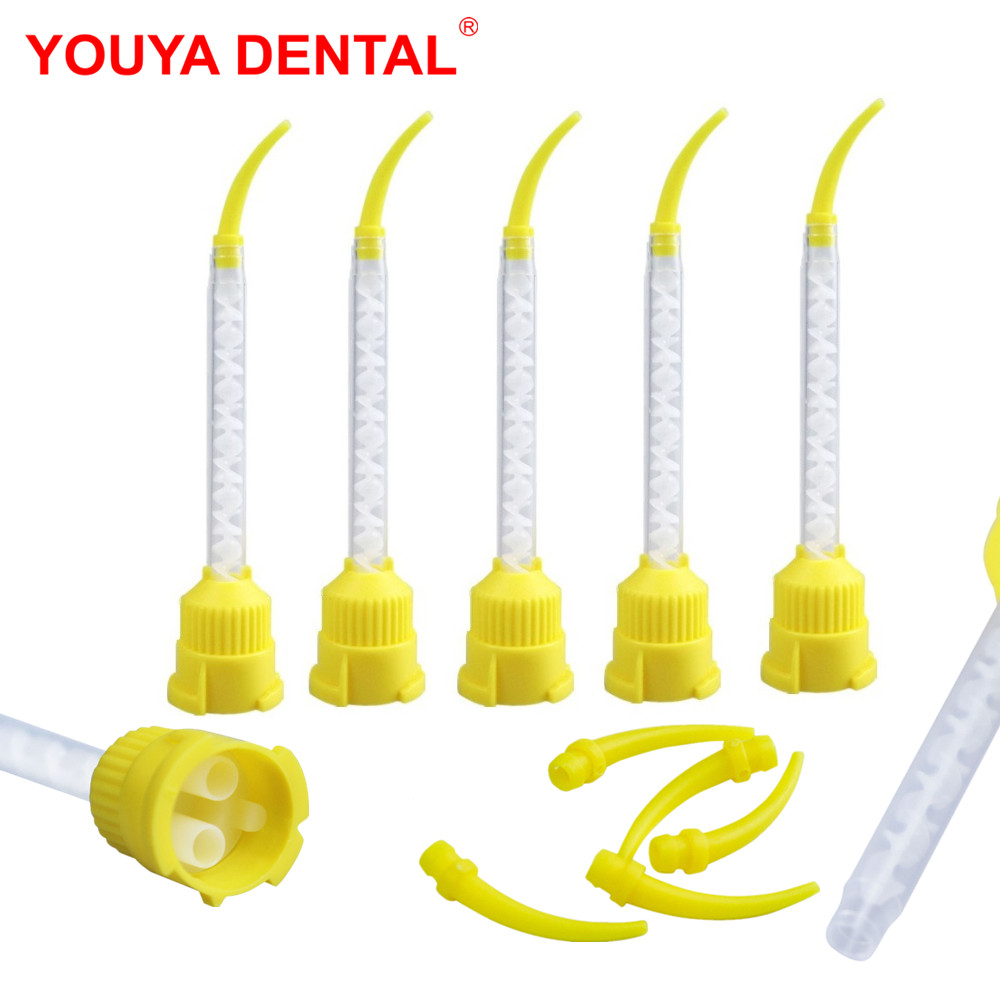 Photography Yellow - 50/ 100pcs Silicon Dental Impression Material
