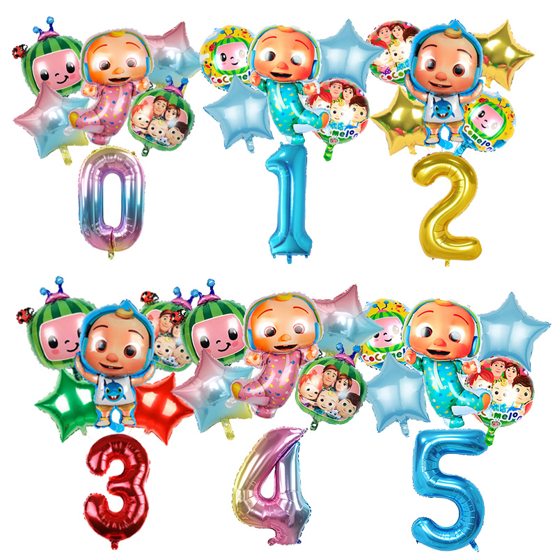 Photography Ideas - Cocomelons Baby Boys Girls Party Decoration