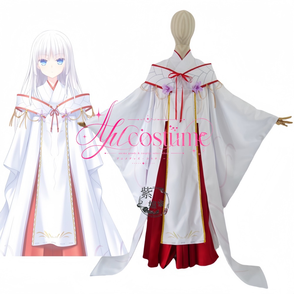Photography Outfits - Naruse Shiroha Cosplay Costume Miko Style