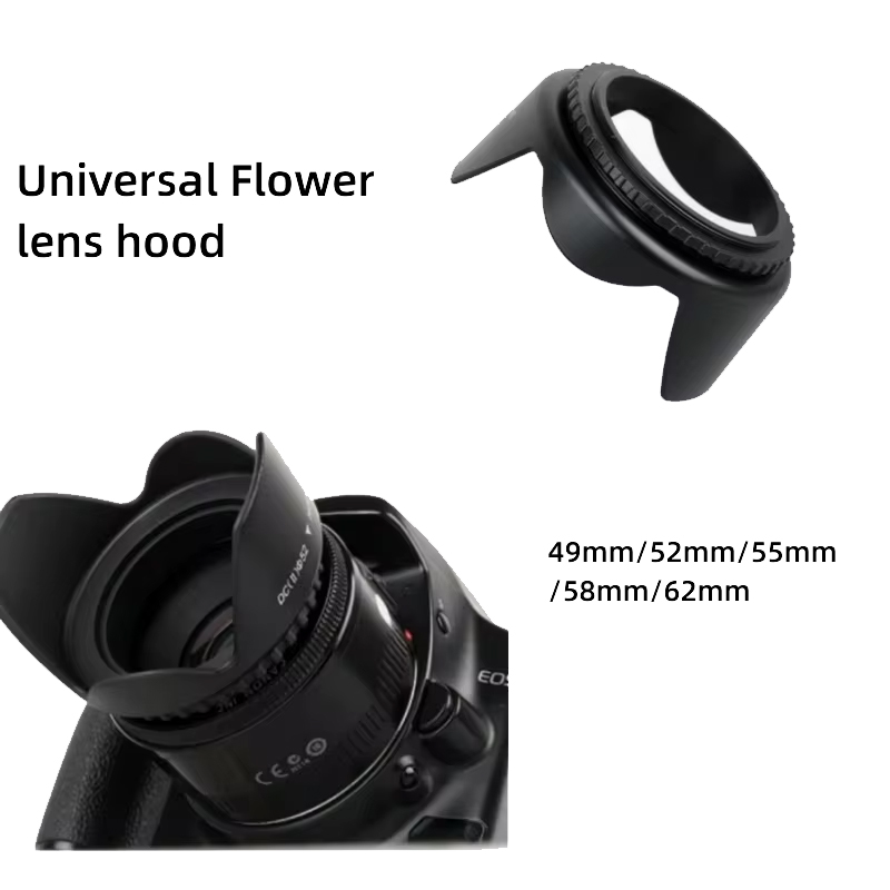 49mm 52mm 55mm 58mm 62mm 67mm  - Lens Hood Petal 评论和价格