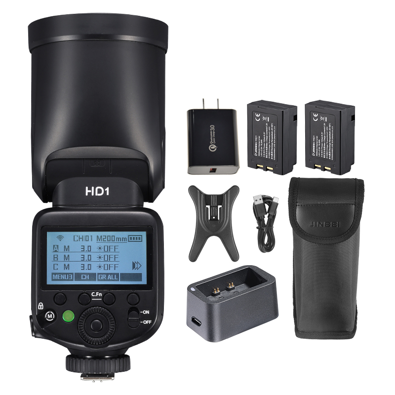 JINBEI HD-1Round-head HSS Spee - Photography Outdoor 评论和价格