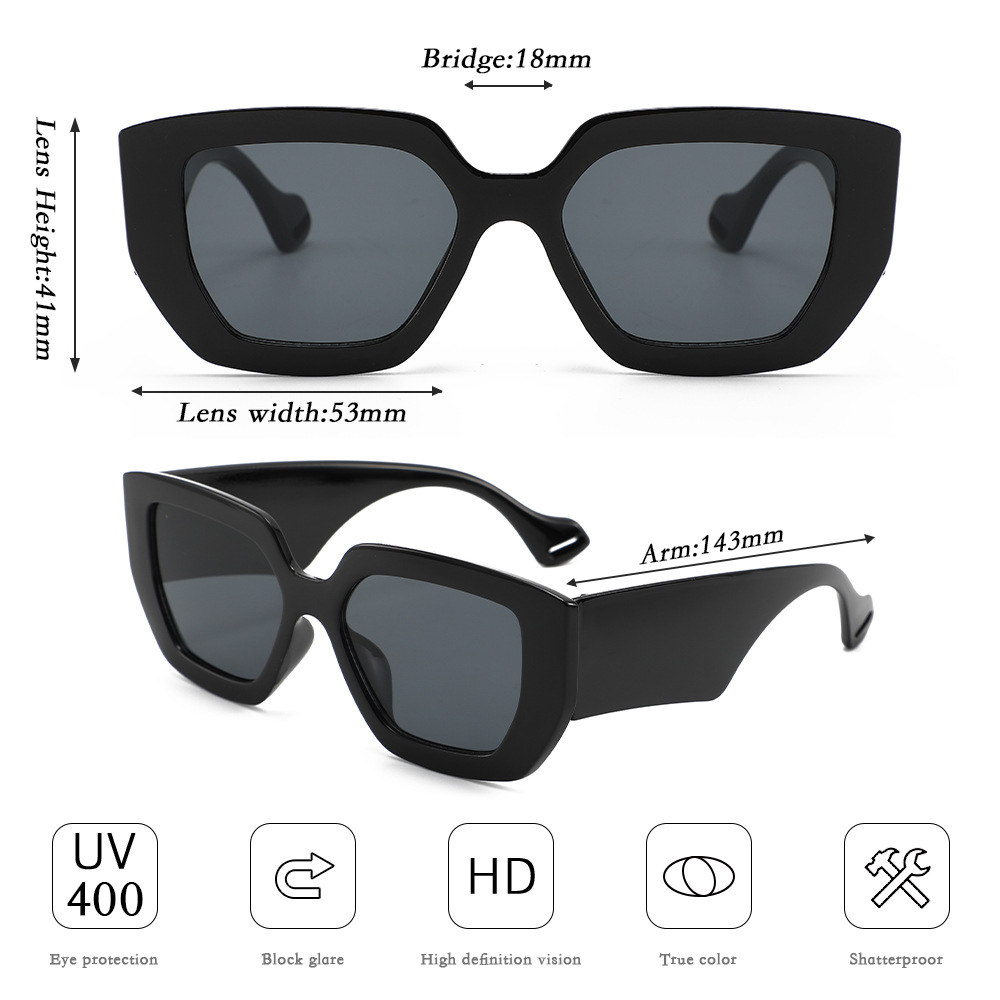 Super Large BoxSunglasses Wome - Photography Outdoor 评论和价格