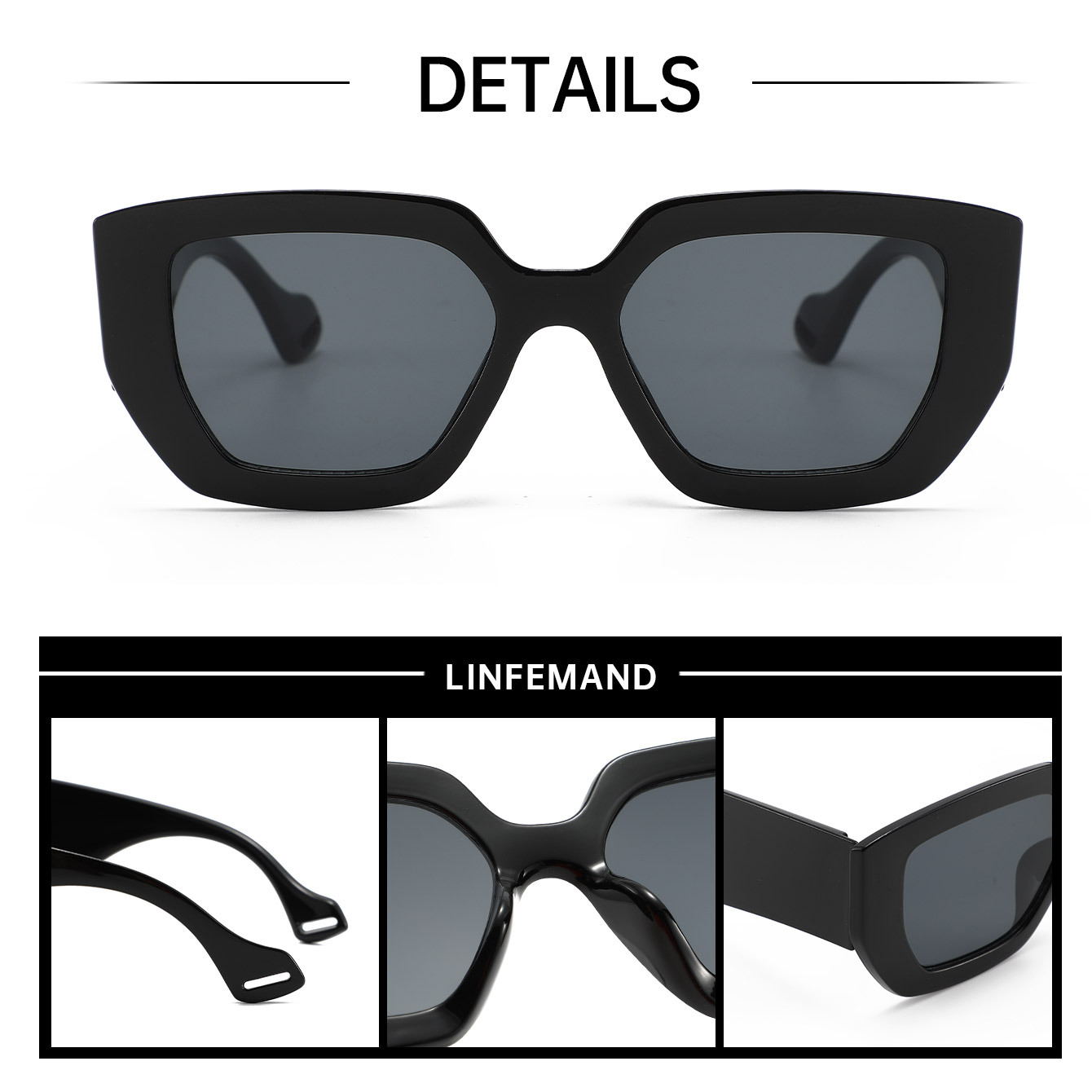 Super Large BoxSunglasses Wome - Photography Outdoor 评论和价格