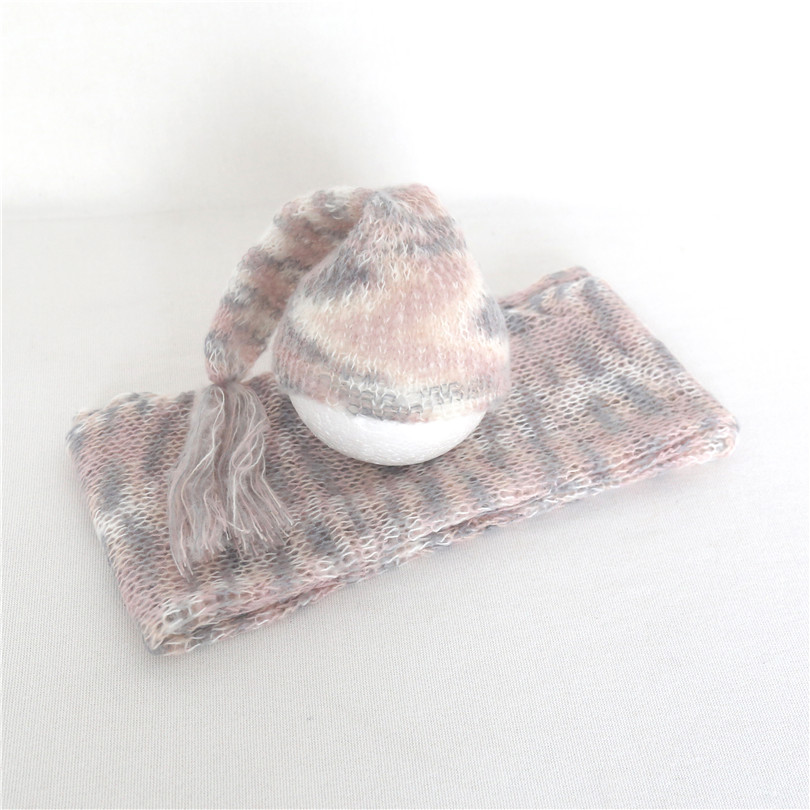 Knit Jersey Wrap And Hat Sets  - Photography Outfits 评论和价格