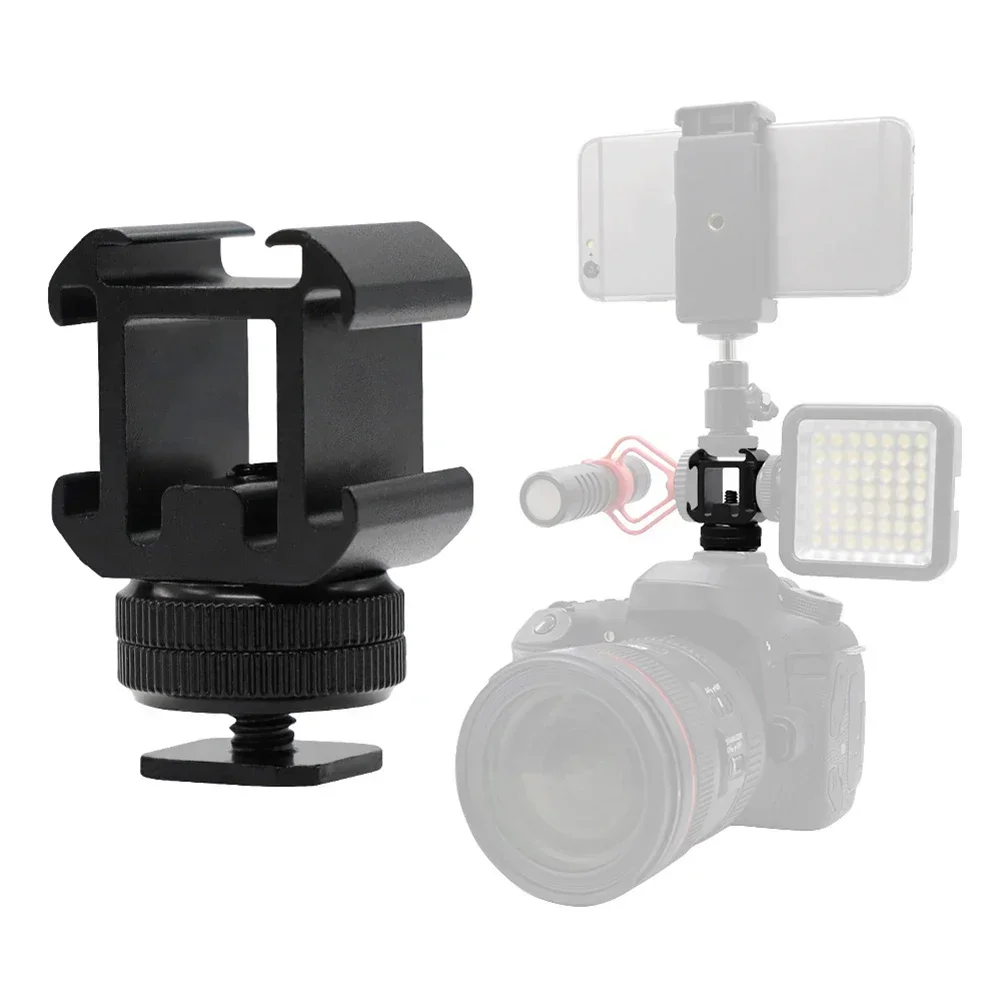 Triple Hot Shoe Mount Adapter  - Hot Shoe Adapter 评论和价格