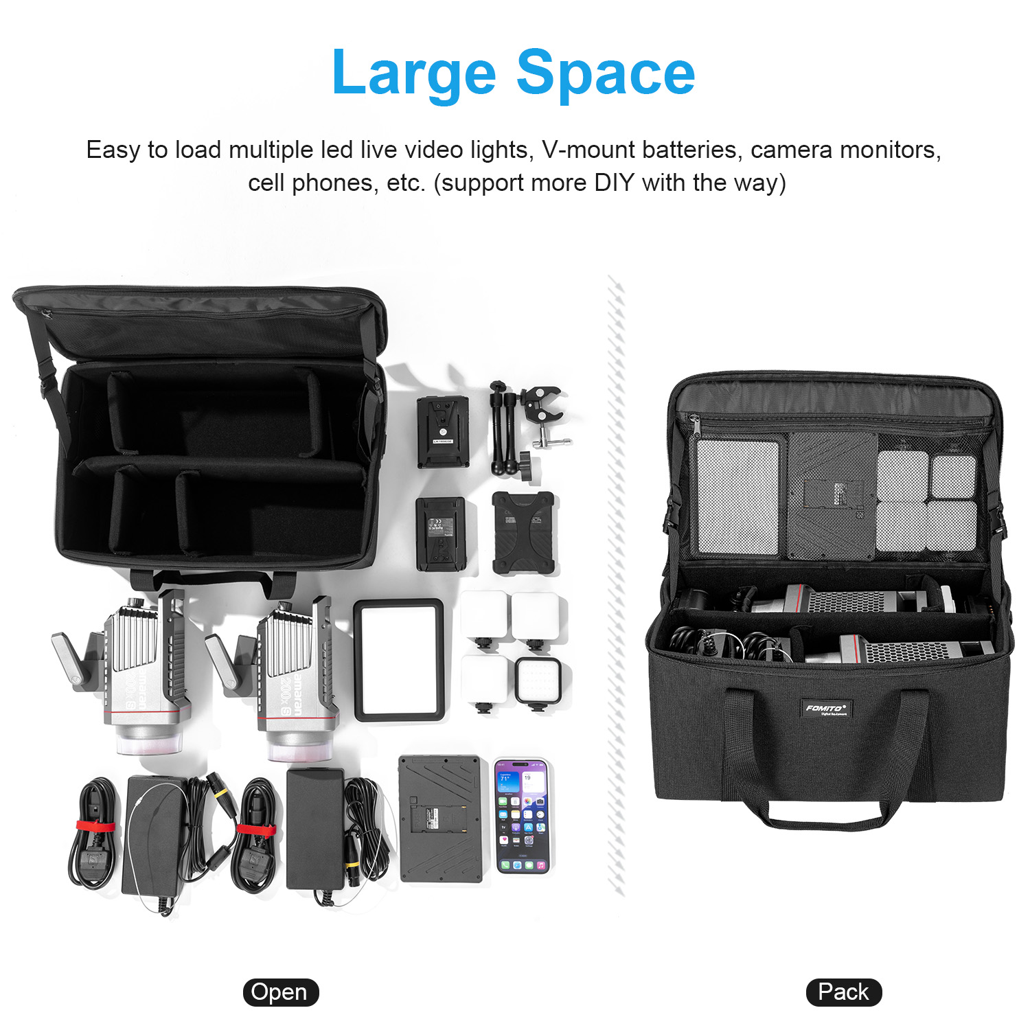 FOMITO Camera Bag Crossbody Sh - Photography Journalism 评论和价格