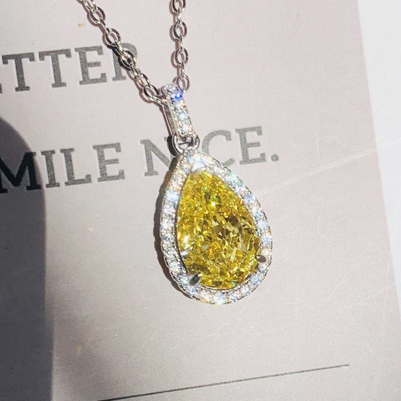Huitan Fashion Pear-shaped Yel - Photography Yellow 评论和价格
