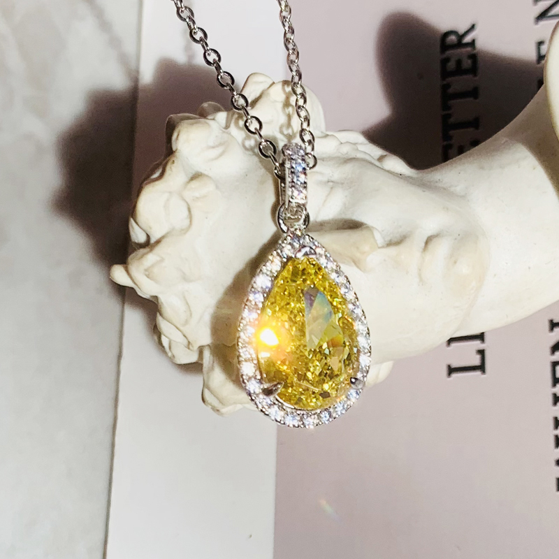 Huitan Fashion Pear-shaped Yel - Photography Yellow 评论和价格