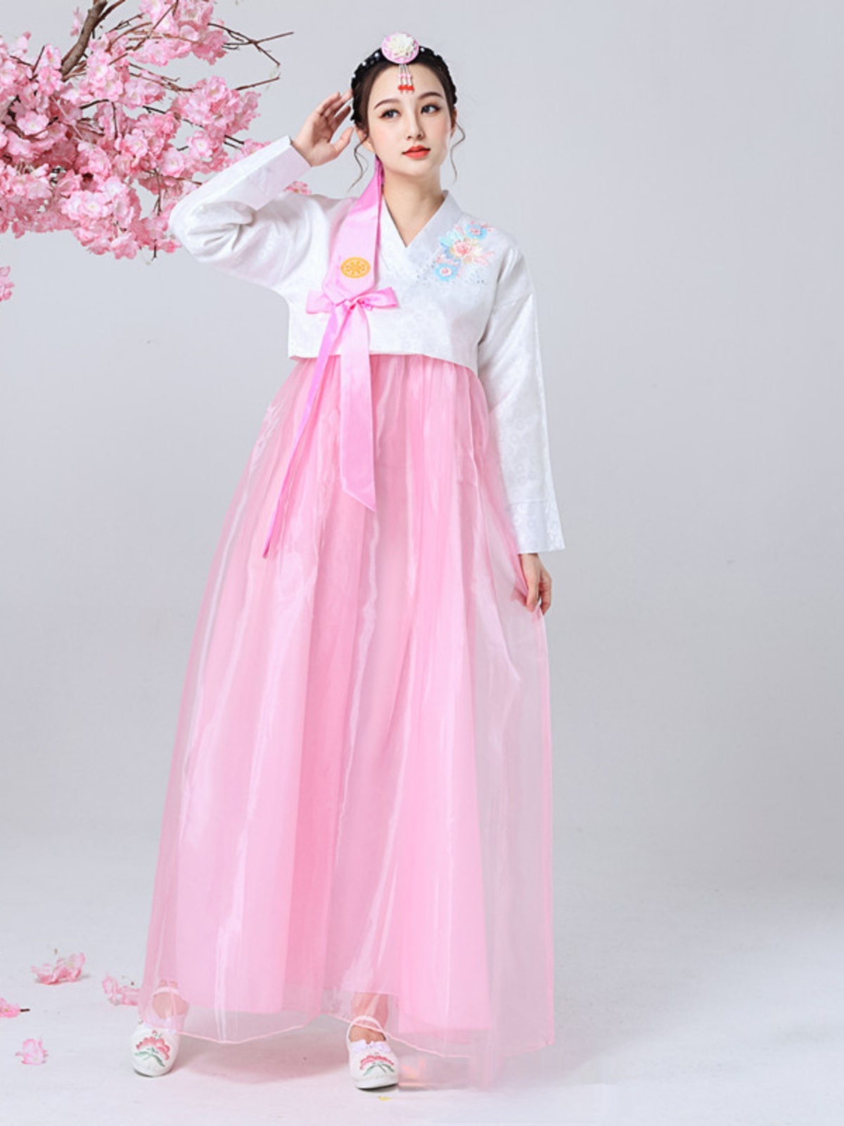 New Korean Court Women's Dance - Photography Outfits 评论和价格