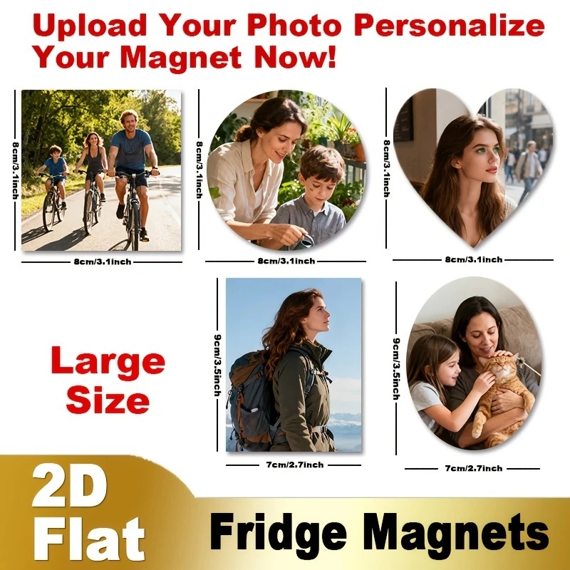 Custom Photo Fridge Magnet 2D  - Photography Ideas 评论和价格