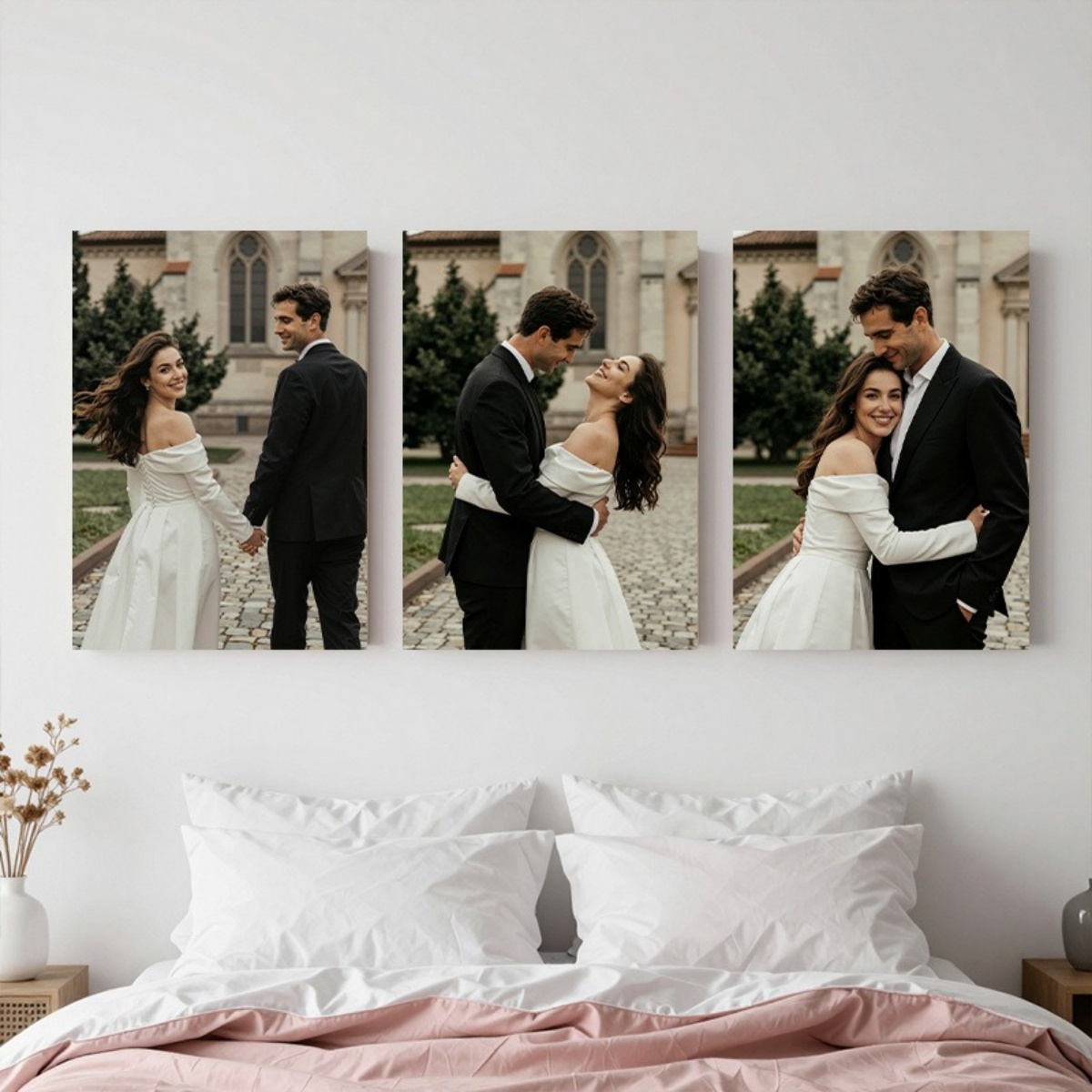 Set of 3 Custom Photo Canvas P - Photography Poster 评论和价格