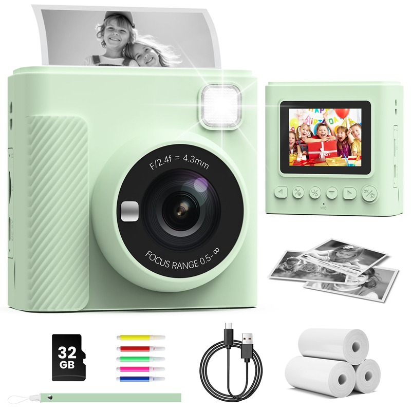 1080P Portable Digital Instant - Photography And Videography 评论和价格