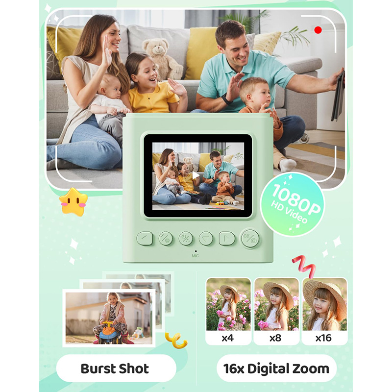 1080P Portable Digital Instant - Photography And Videography 评论和价格