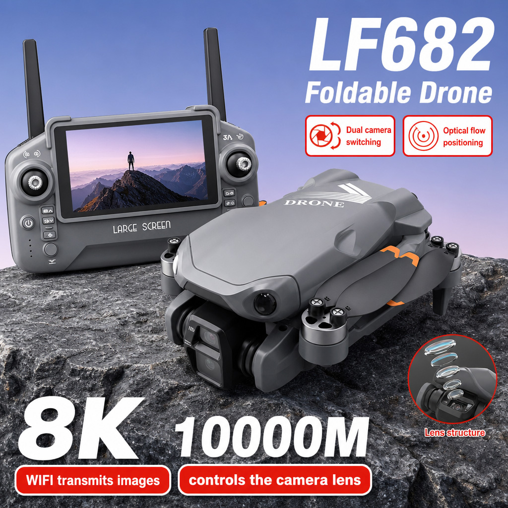Aerial Photo LF682 Drone 8K HD - Photography Grid 评论和价格