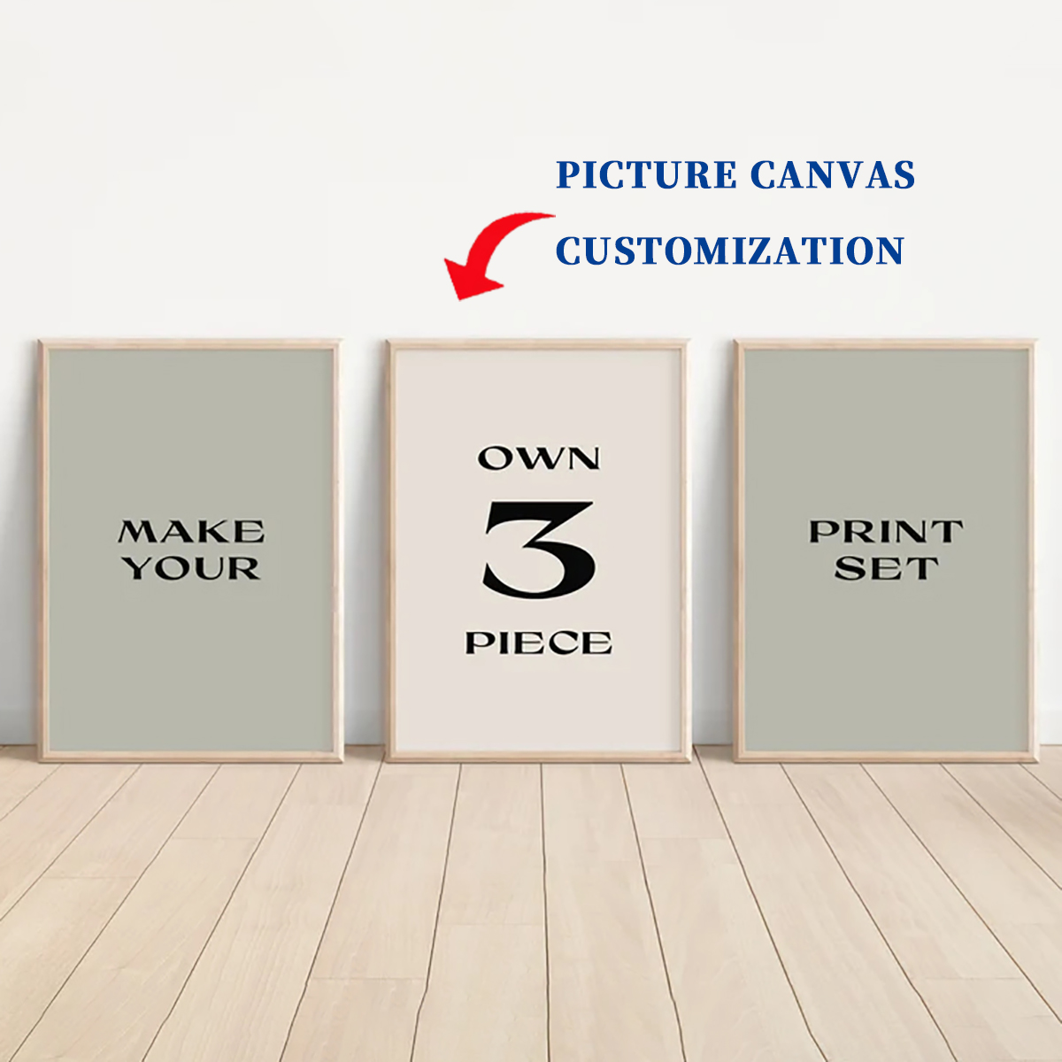 3pcs unframe custom canvas pos - Photography Poster 评论和价格