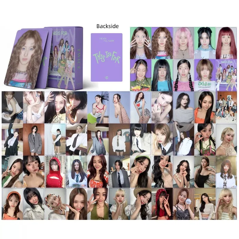 Pop 55PCS TWICES Holographic L - Photography Ideas 评论和价格