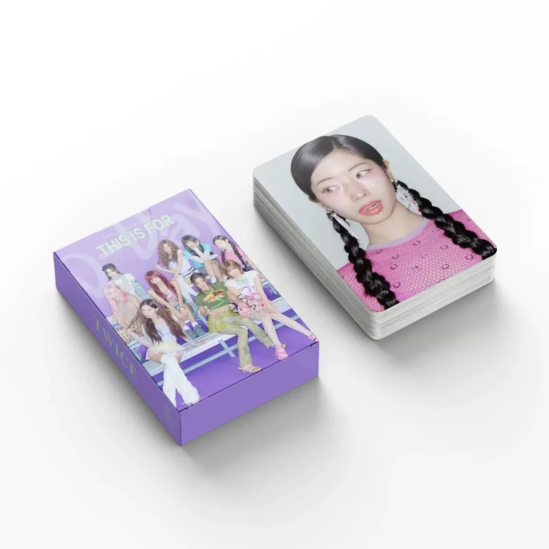 Pop 55PCS TWICES Holographic L - Photography Ideas 评论和价格