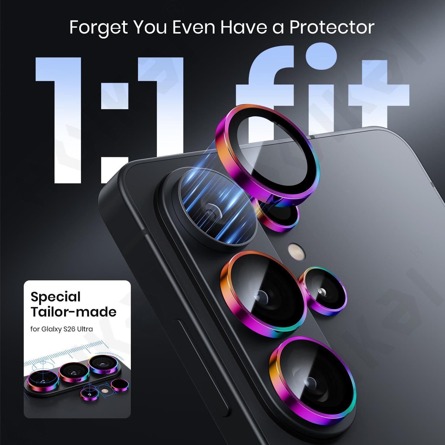 2 Set Gradient Camera Lens Pro - Photography Kit Samsung S26 Ultra 评论和价格