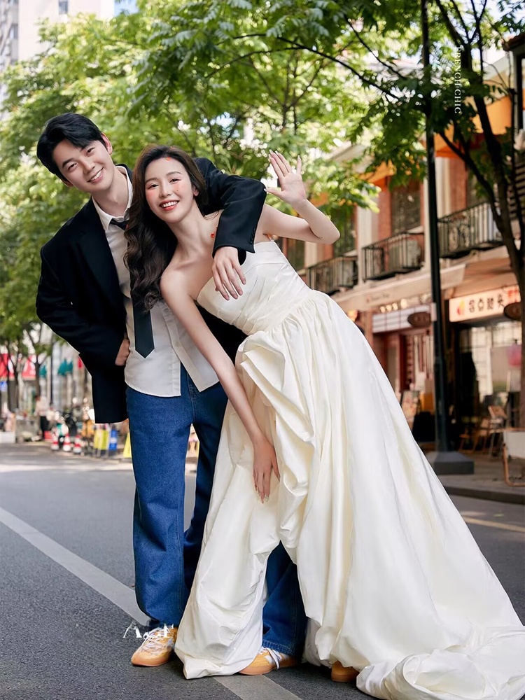 Fashionable Korean Style Denim - Photography Outfits 评论和价格