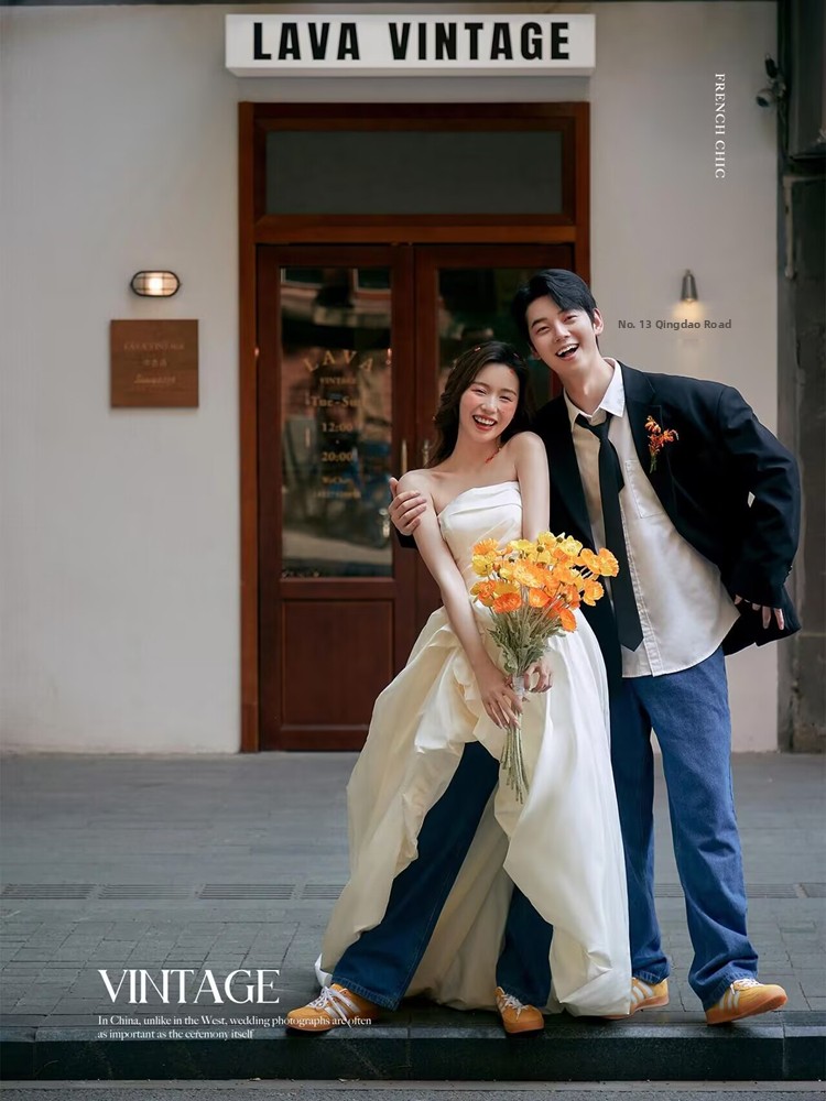 Fashionable Korean Style Denim - Photography Outfits 评论和价格