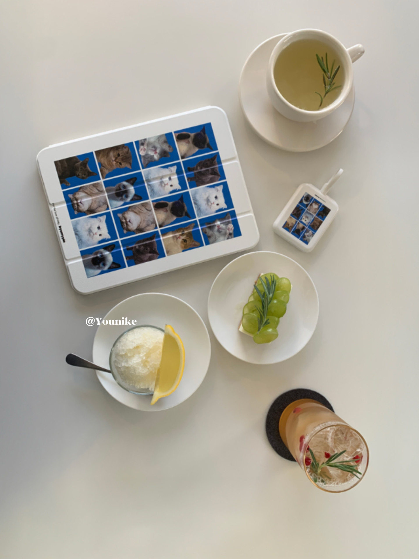 Korean Ins Cat Head Photo Full - Photography Grid 评论和价格