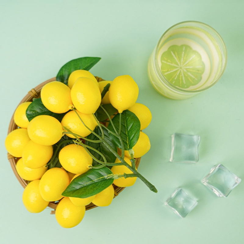 Artificial Lemons String, Vivi - Photography Yellow 评论和价格