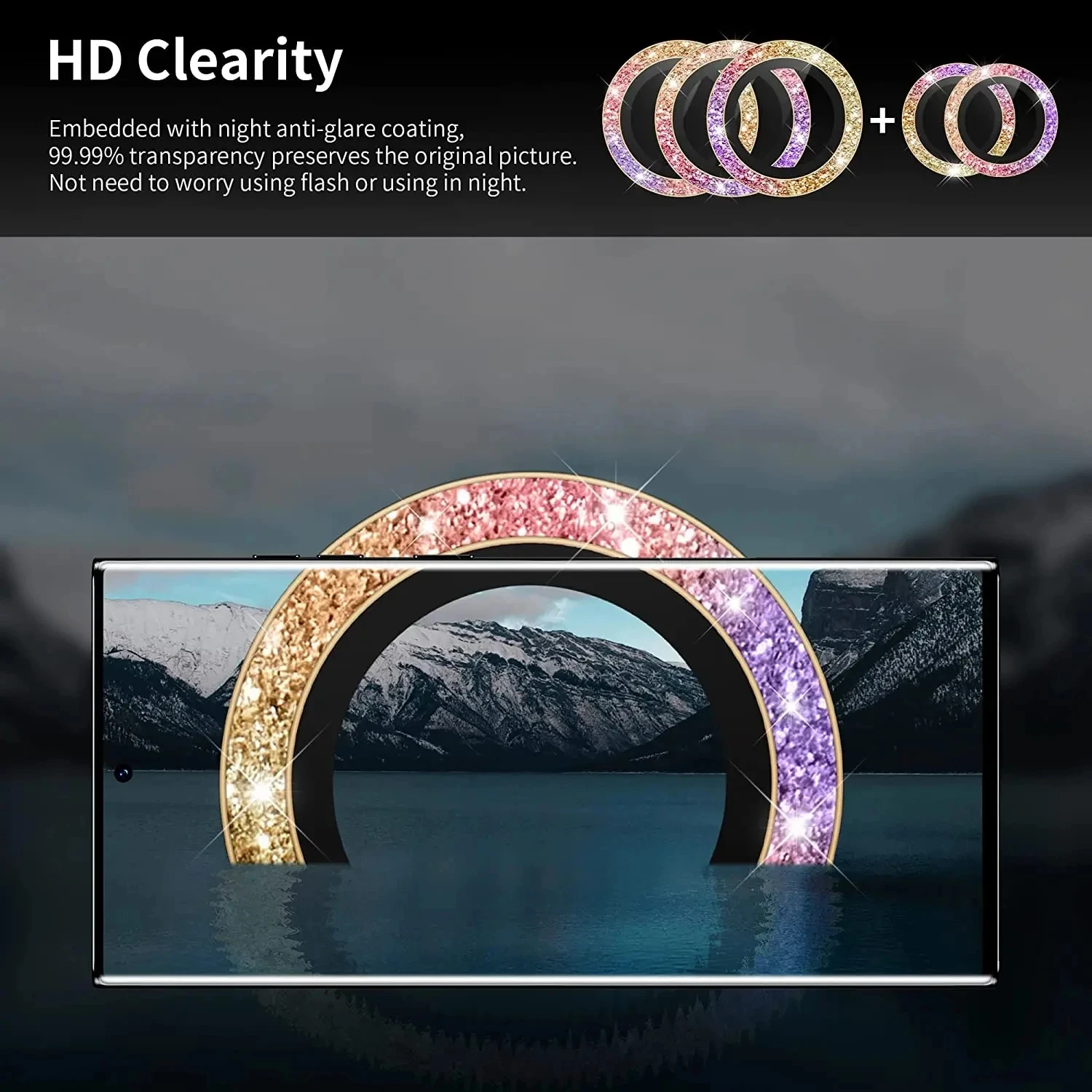 Diamond Glitter Lens Glass For - Photography Kit Samsung S26 Ultra 评论和价格