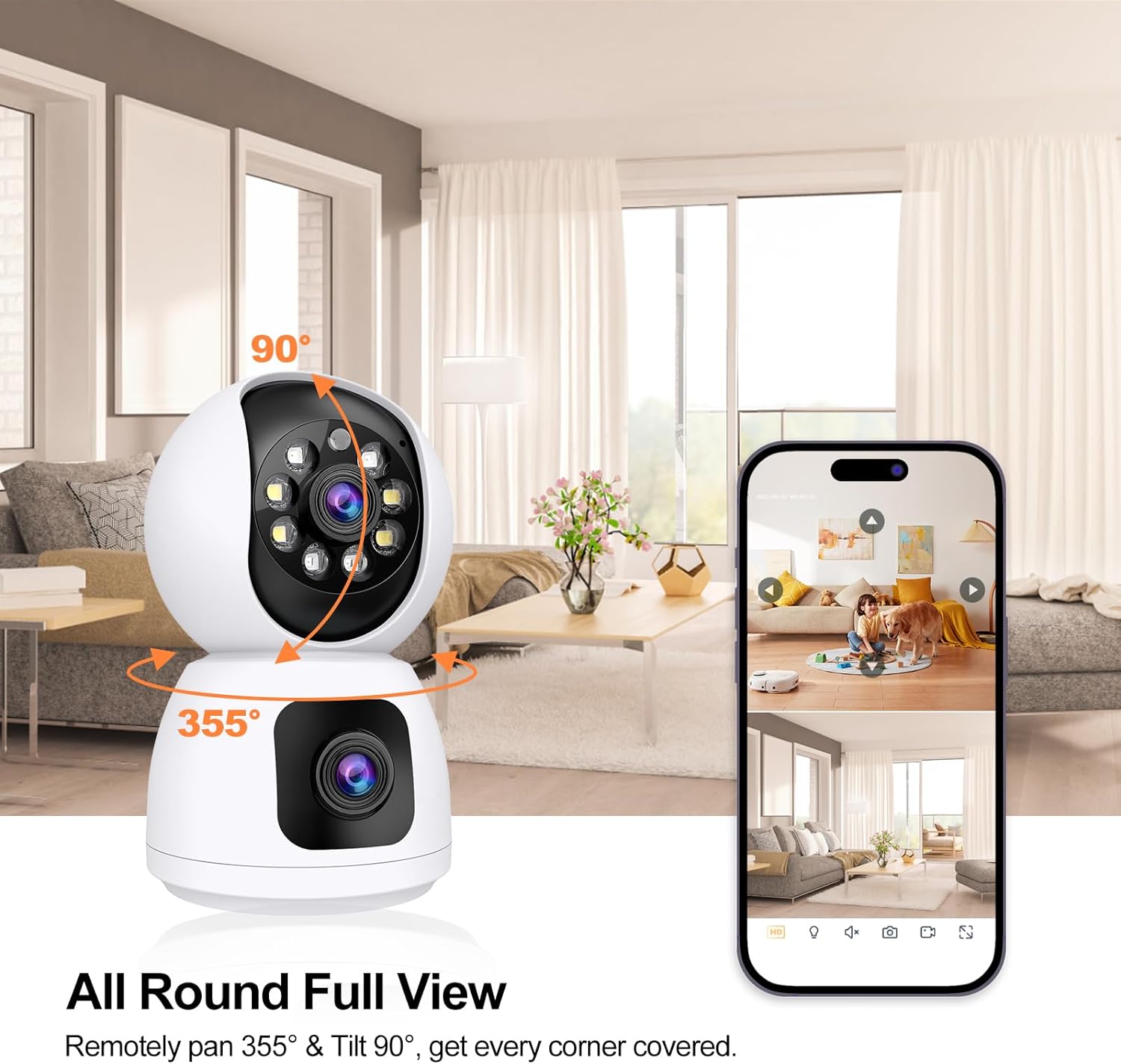 ANSVICAM Tuya Smart 4K 8MP Dua - Photography Grid 评论和价格