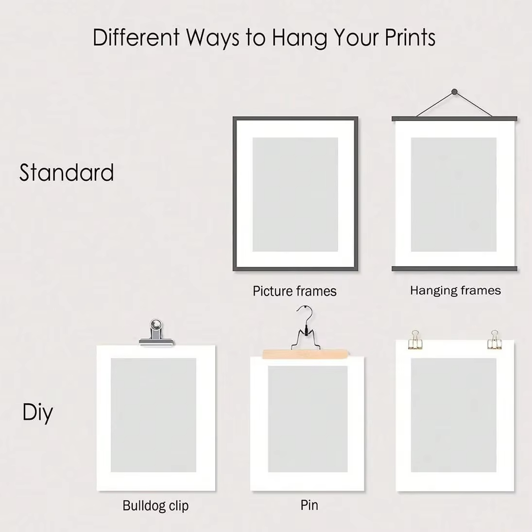 6pcs/set Custom Canvas Printin - Photography Poster 评论和价格