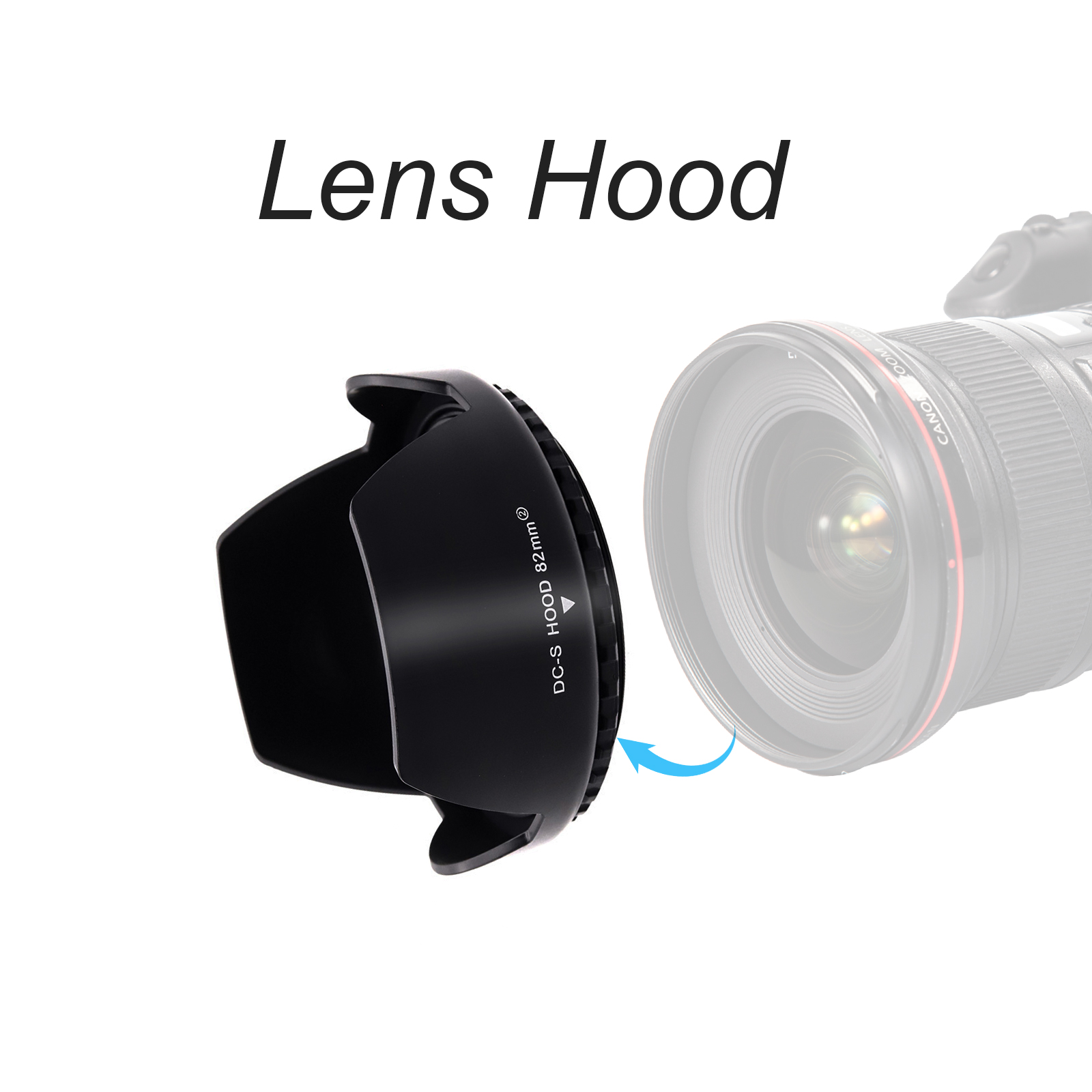 Universal Camera Lens Hood - 4 - Lens Hood Petal 评论和价格