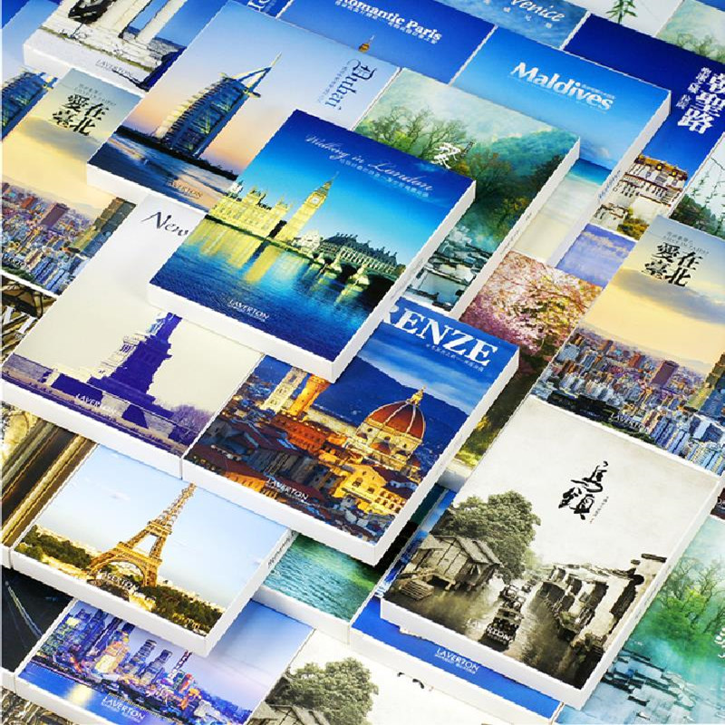 30Pcs 10x14cm Travel Landscape - Photography Journalism 评论和价格