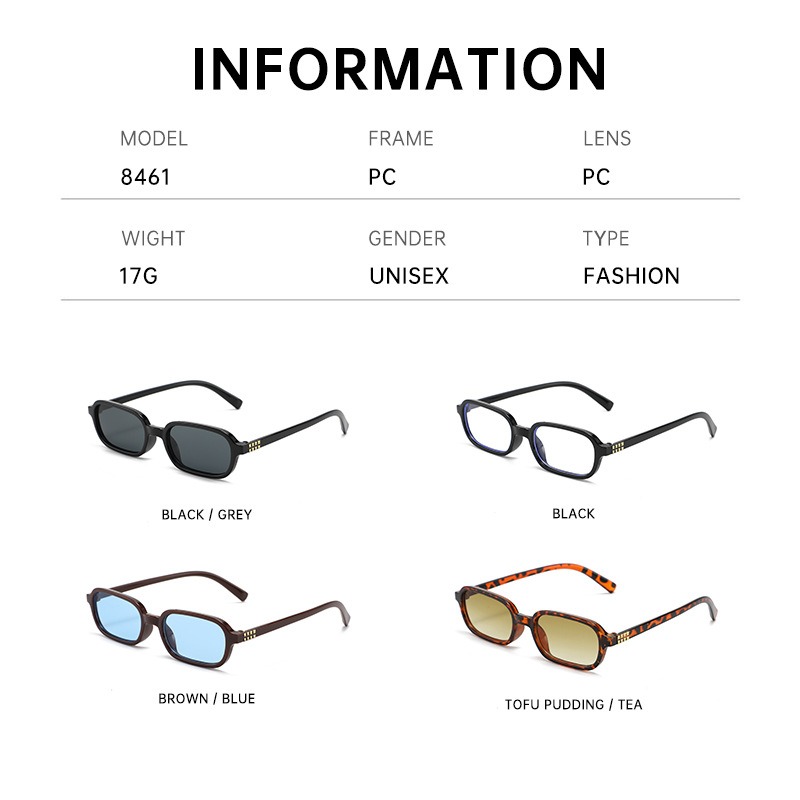 New Small Square Frame Sunglas - Photography Outdoor 评论和价格