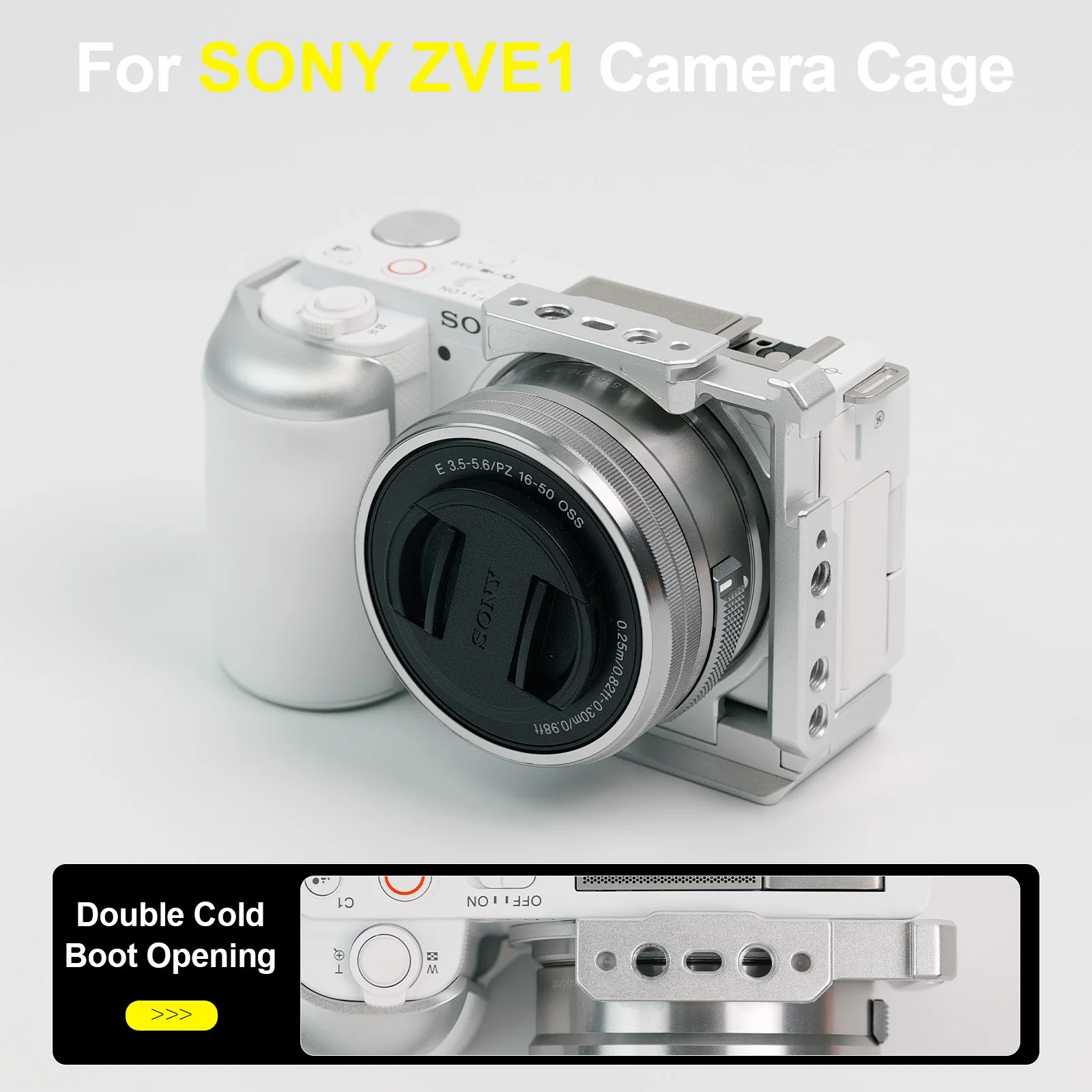 YANZUO ZV-E10 Camera Cage Alum - Sony Camera Zv-E10 评论和价格
