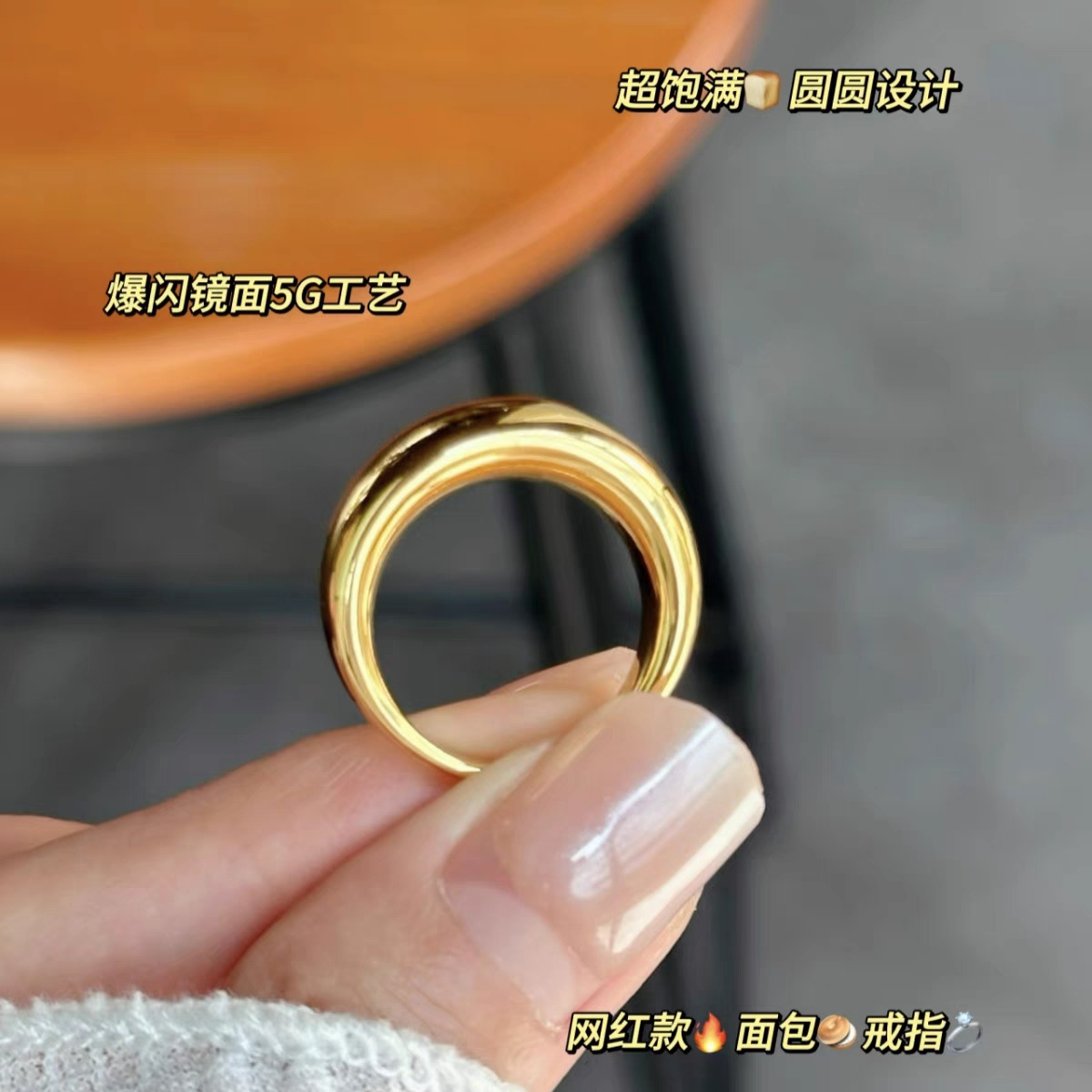 AU999 24K Gold Women's Bread C - Photography Yellow 评论和价格