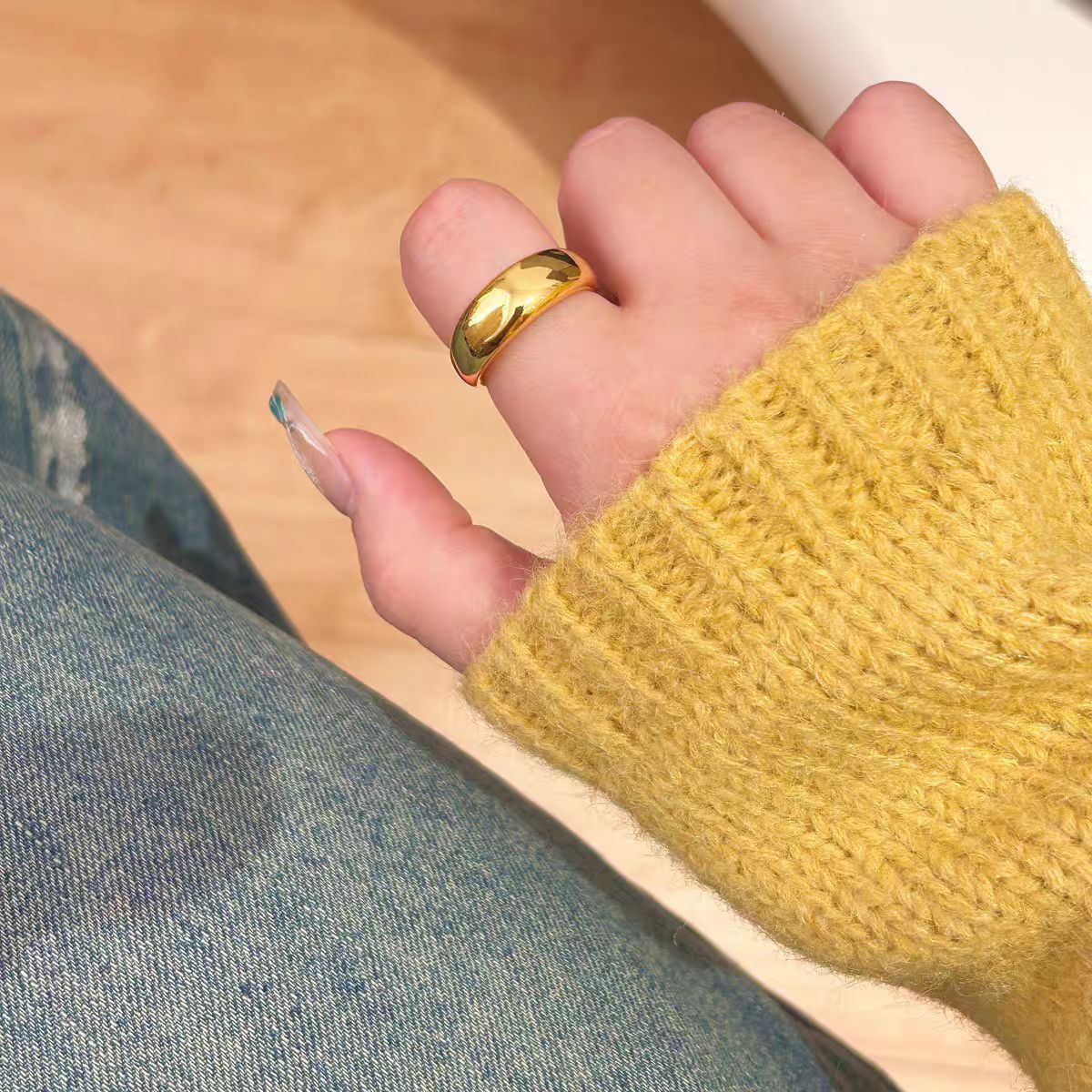 AU999 24K Gold Women's Bread C - Photography Yellow 评论和价格