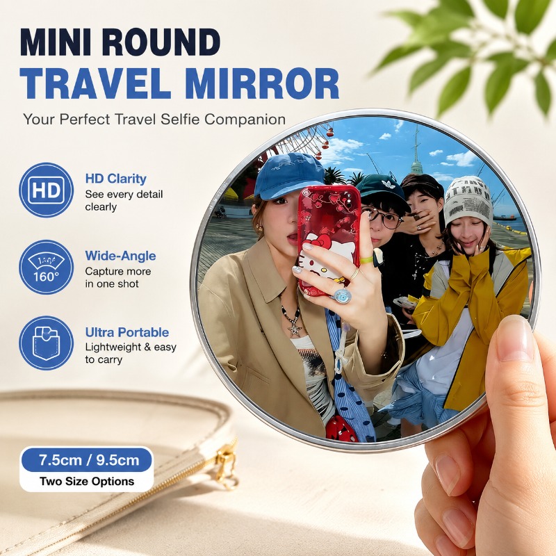 Portable Round Convex Mirror H - Photography Outdoor 评论和价格
