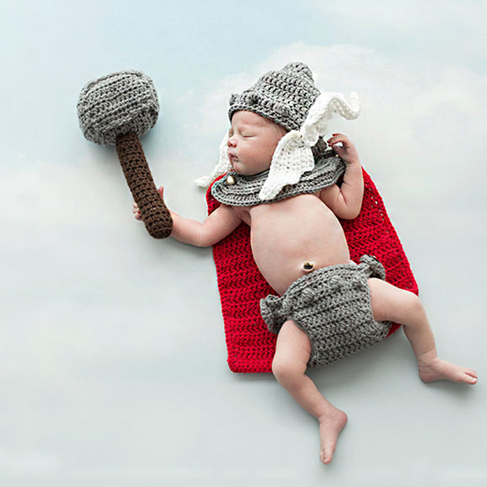Newborn Photography Props Thor - Photography Outfits 评论和价格